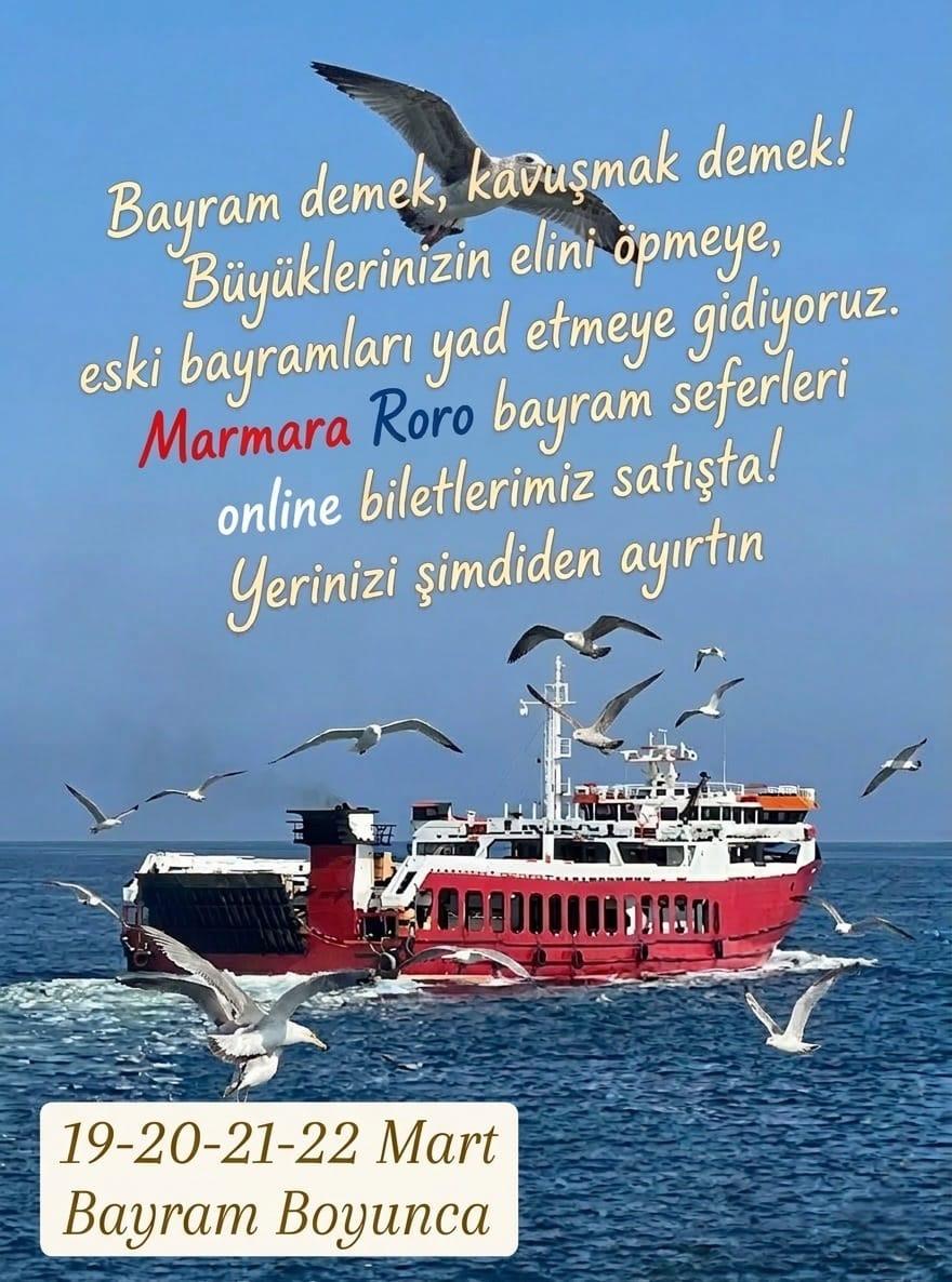 marmara roro seferler 